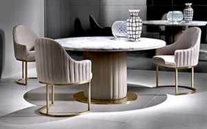 Demilune Luxury Dining Chair
