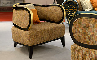 Sculptural Cocktail Armchair